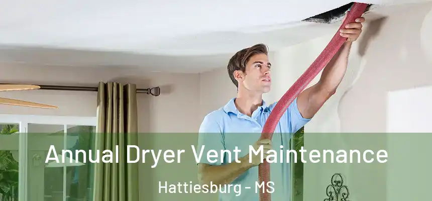  Annual Dryer Vent Maintenance Hattiesburg - MS