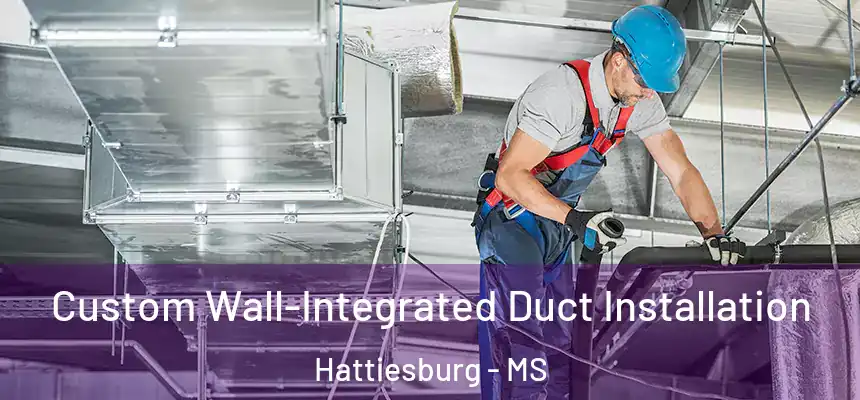  Custom Wall-Integrated Duct Installation Hattiesburg - MS