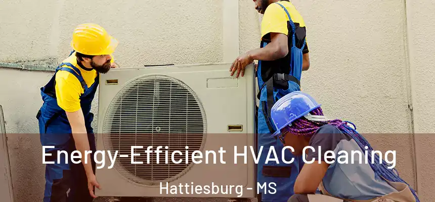  Energy-Efficient HVAC Cleaning Hattiesburg - MS