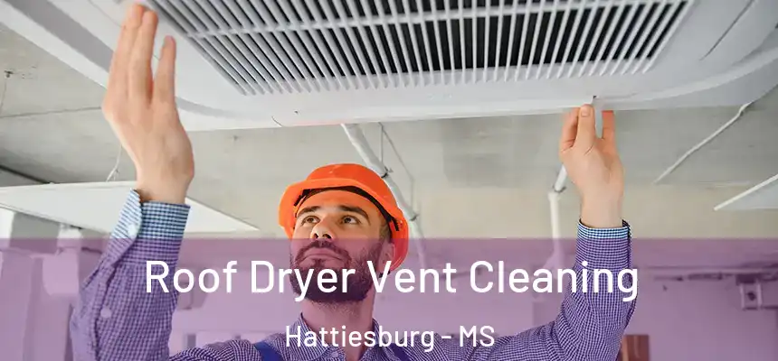 Roof Dryer Vent Cleaning Hattiesburg - MS